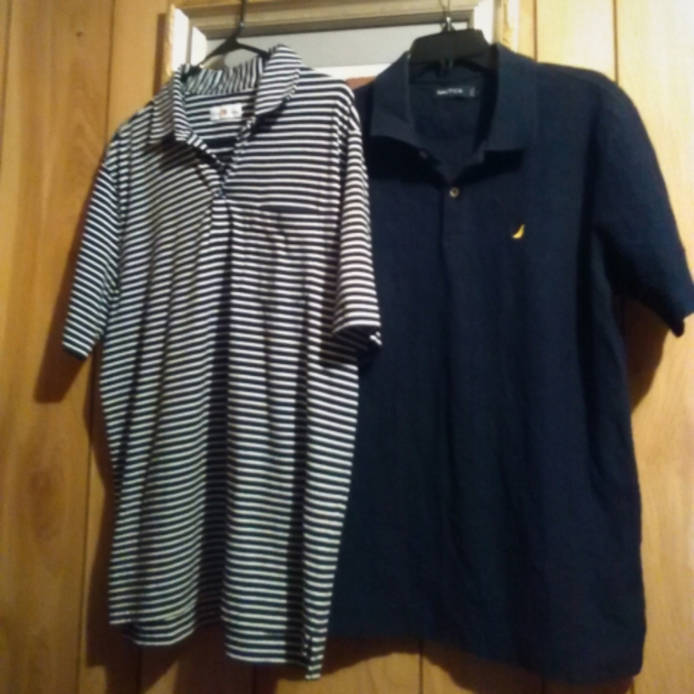 Alan Paine and Nautica shirts